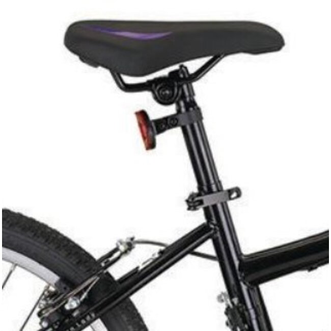 Geroni Meisjes Mountainbike 24 Inch Swan Lady 21V Zwart