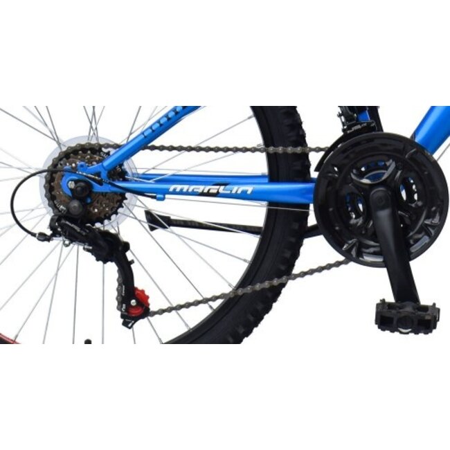 Marlin Jongens Mountainbike 24 Inch Matador 18V Blauw