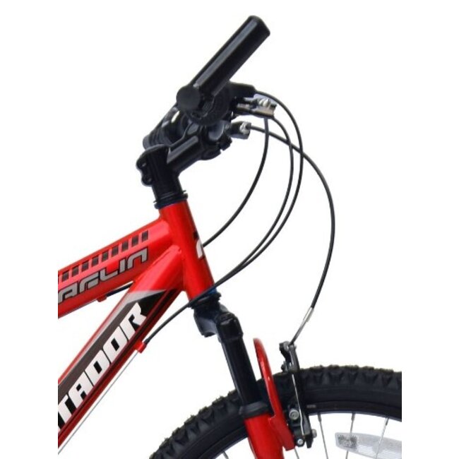 Marlin Jongens Mountainbike 24 Inch Matador 18 Versnellingen Rood