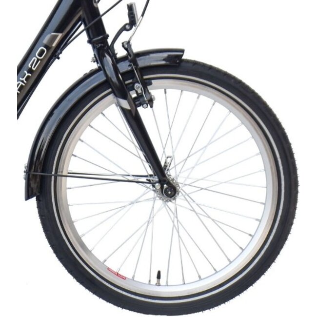 Vouwfiets 20 Inch Magic Dax 3V Nexus Zwart