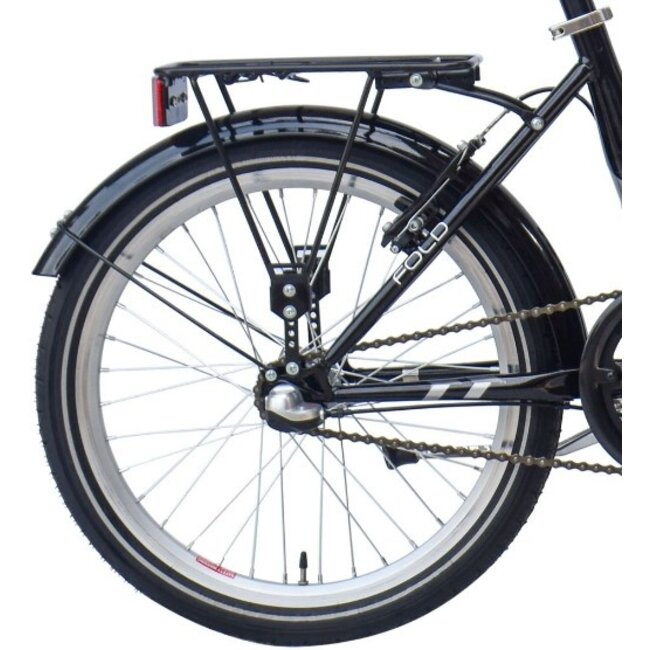 Magic Vouwfiets 20 Inch Dax 3V Nexus Lage Instap Zwart