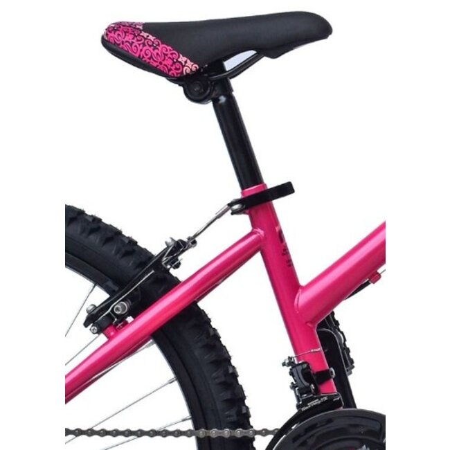 Meisjes Mountainbike 24 Inch Marlin Escape Roze