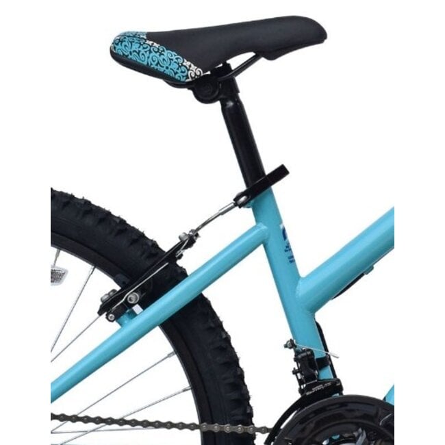 Marlin Meisjes Mountainbike 24 Inch Escape Blauw 18 Versnellingen