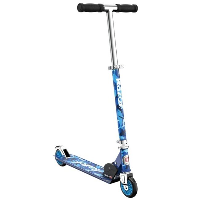 Razor Inklapbare Step Shark Camo Blauw
