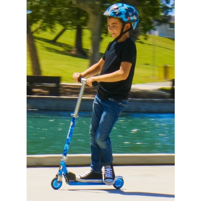 Opvouwbare Step Razor Shark Camo Blauw