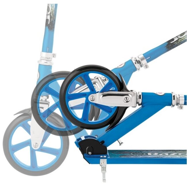 Inklapbare Step Razor A5 Lux Blauw