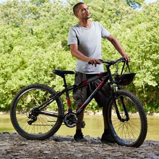 Huffy Mountainbike  27.5 Inch Tekton 21V Zwart 76928W