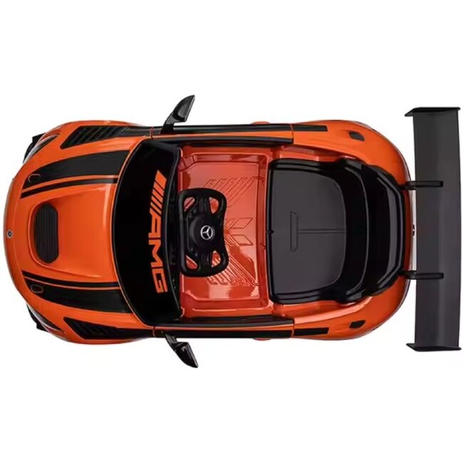 Rollzone Elektrische Kinderauto Mercedes Benz AMG GT3 Oranje