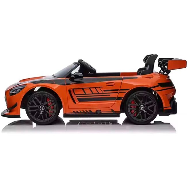 Rollzone Elektrische Kinderauto Mercedes Benz AMG GT3 Oranje