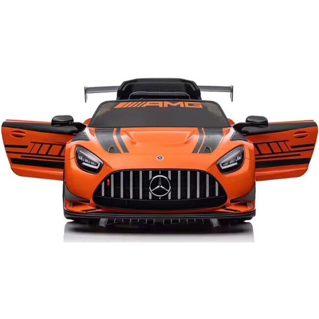 Rollzone Elektrische Kinderauto Mercedes Benz AMG GT3 Oranje