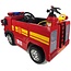 Rollzone Elektrische Kinderauto Brandweerwagen Rood