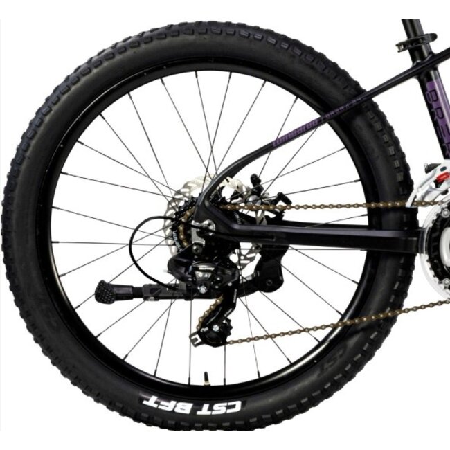 Lombardo Jongens Mountainbike Brera 24 Inch 21 Versnellingen Zwart