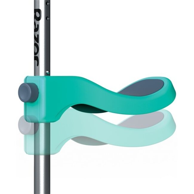 Razor Rollie Driewiel Step 2 in 1 Met Licht  Turquoise - Showroom Model