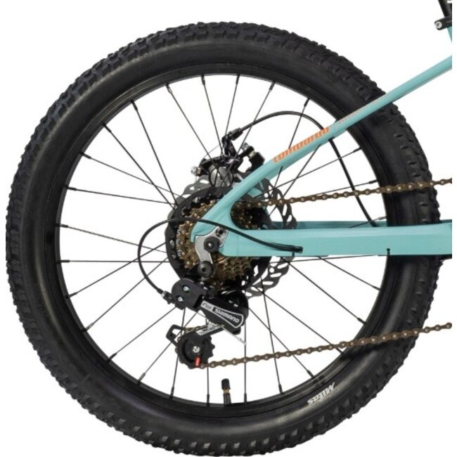 Lombardo Meisjes MTB Brera 20 Inch 7 Versnellingen Turquoise