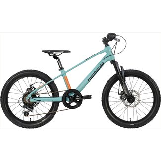 Lombardo Fietsen Lombardo Meisjes MTB Brera 20 Inch 7V Turquoise