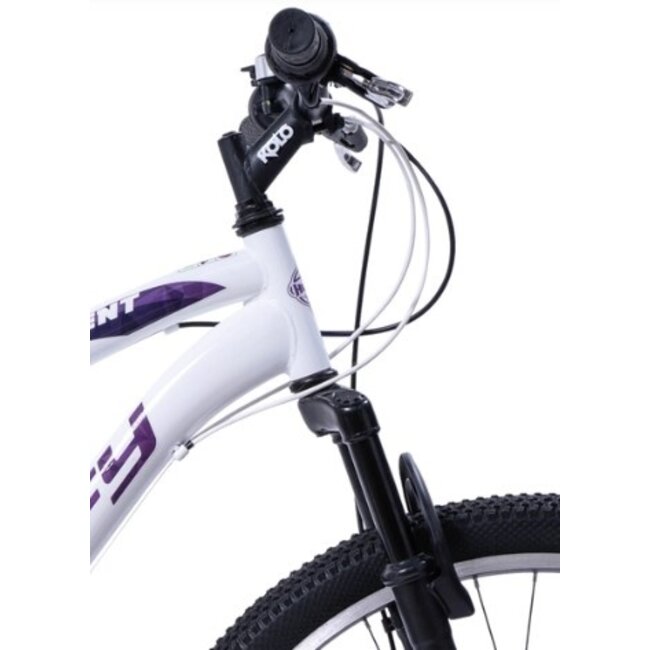 Huffy Meisjes Mountainbike 26 Inch  Extent 18V Wit 66350W - Showroom Model
