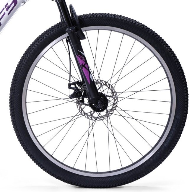 Huffy Meisjes Mountainbike 26 Inch  Extent 18V Wit 66350W - Showroom Model