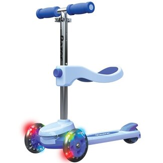 Razor Razor Rollie 2 in 1 Step 3 Wielen Met Licht Blauw