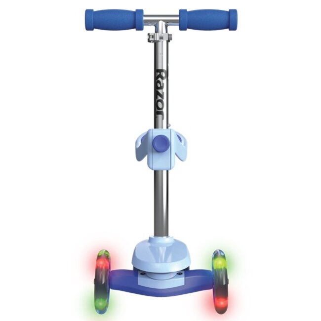 Razor Rollie 2 in 1 Step 3 Wielen Met Licht Blauw