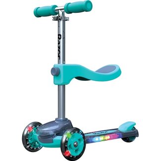 Razor Razor Rollie Driewiel Step 2 in 1 Met Licht Turquoise