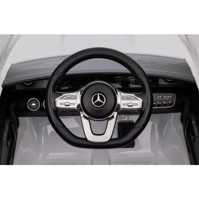 Rollzone Elektrische Kinderauto Mercedes CLA45S AMG Zwart - 2e Kans