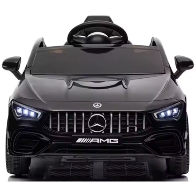 Rollzone Elektrische Kinderauto Mercedes CLA45S AMG Zwart - 2e Kans