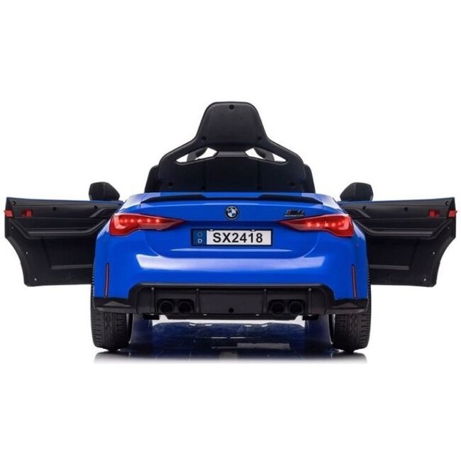 Rollzone Elektrische Kinderauto BMW M4 Blauw - 2e Kans