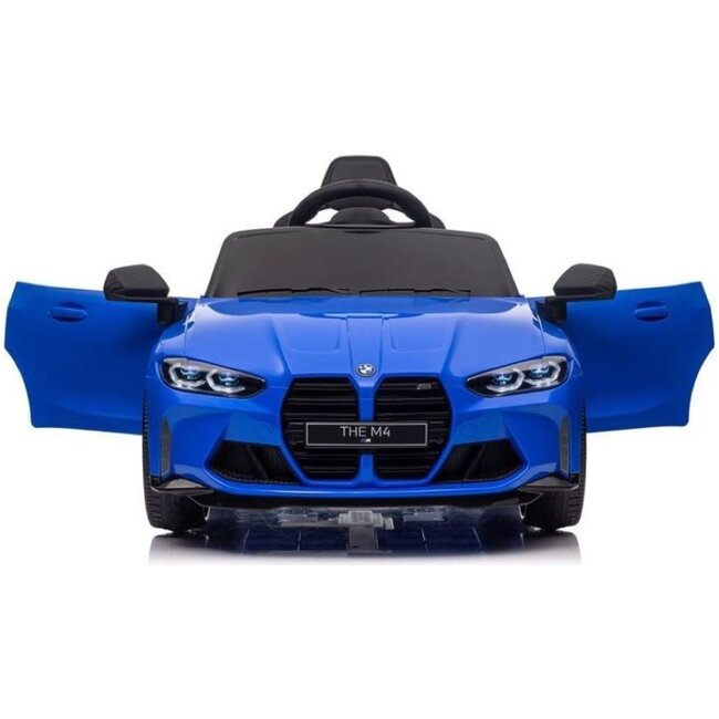 Rollzone Elektrische Kinderauto BMW M4 Blauw - 2e Kans