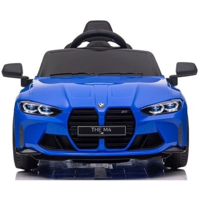 Rollzone Elektrische Kinderauto BMW M4 Blauw - Showroom Model