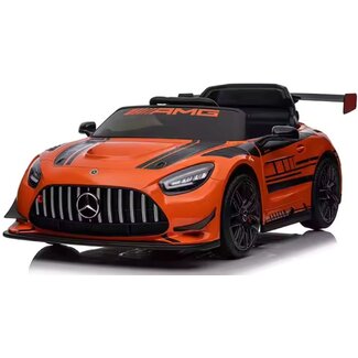 Mercedes Rollzone Elektrische Kinderauto MB AMG GT3 Oranje - 2e Kans