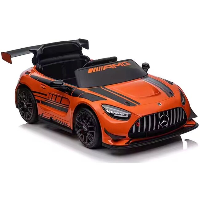 Rollzone Elektrische Kinderauto Mercedes Benz AMG GT3 Oranje - Showroom Model