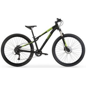 MBM Fietsen MBM Jongens Mountainbike 27.5 Inch Slope 8V Zwart Groen