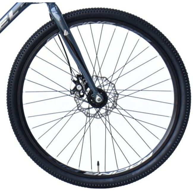 Jongens Gravelbike Gravelfiets 26 Inch Elite 14V Grijs