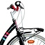 Meisjesfiets 26 Inch MBM Fleur 6V Zwart