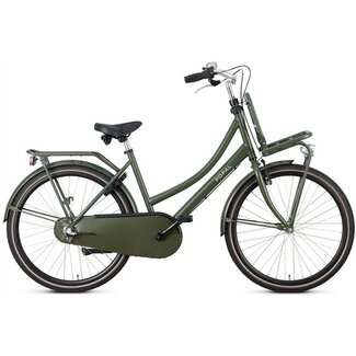Popal Popal Transportfiets 26 Inch Daily Dutch Basic+ 3V Army Groen