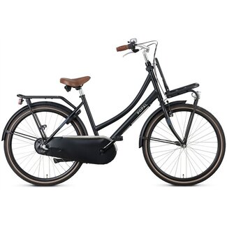 Popal Popal Transportfiets 26 Inch Daily Dutch Basic+ 3V Mat Zwart