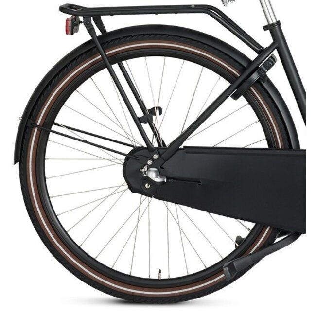 Popal Transportfiets 28 Inch Daily Dutch Basic+ 3V Zwart