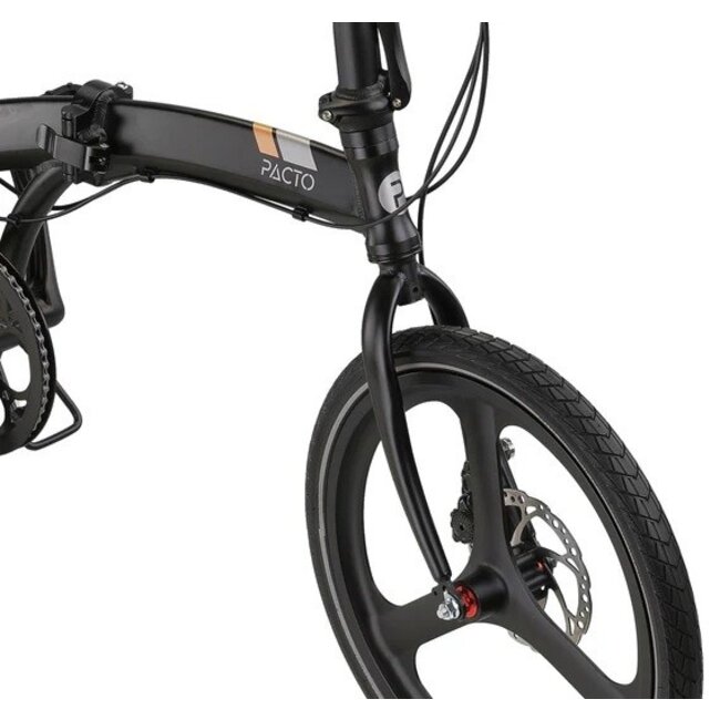 Vouwfiets 20 Inch Pacto Two Zwart