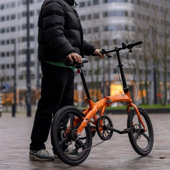 Pacto Vouwfiets 20 Inch Two 6 Versnellingen Oranje