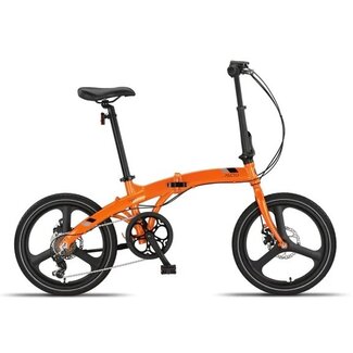 Pacto Vouwfietsen Pacto Vouwfiets 20 Inch Two 6 Versnellingen Oranje