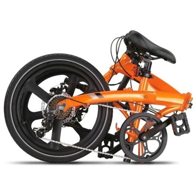 Pacto Vouwfiets 20 Inch Two 6 Versnellingen Oranje