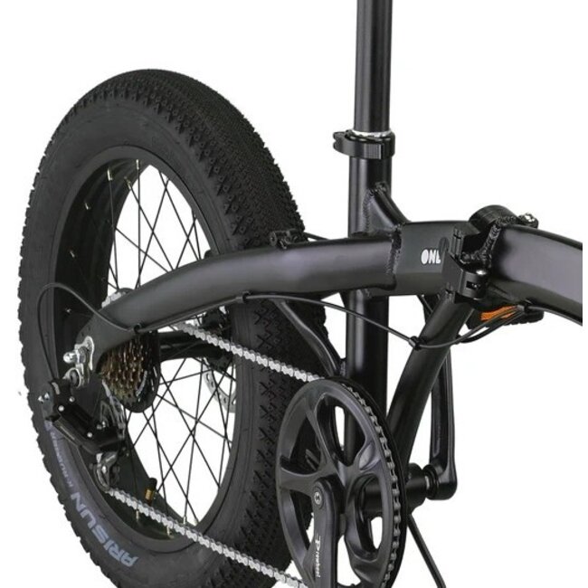 Pacto Vouwfiets 20 Inch One 6V Zwart