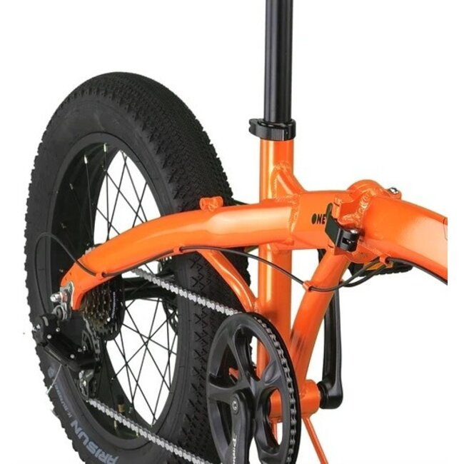 Pacto Vouwfiets 20 Inch One 6 Versnellingen Oranje