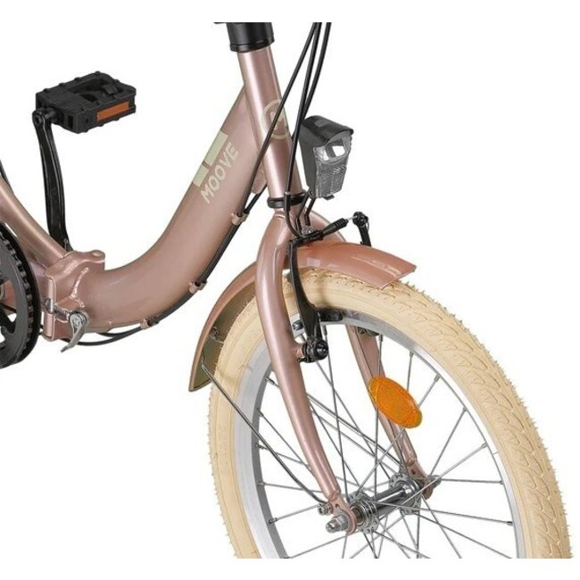 Pacto Vouwfiets 20 Inch Nine 3 Versnellingen Nexus Lavendel Roze