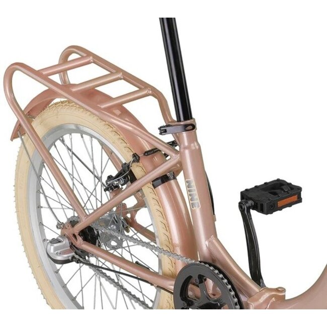 Vouwfiets 20 Inch Pacto Nine 3V Nexus Lavendel Roze