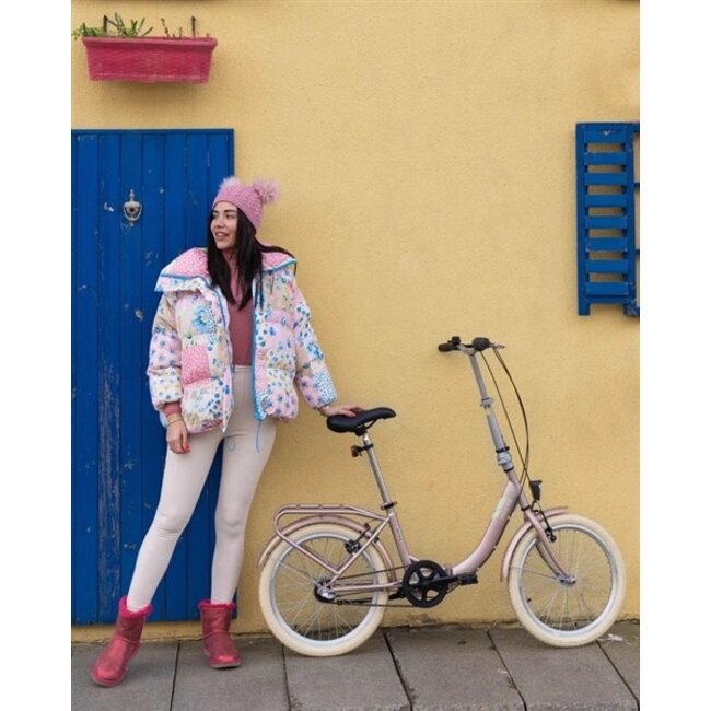 Pacto Vouwfiets 20 Inch Nine 3 Versnellingen Nexus Lavendel Roze