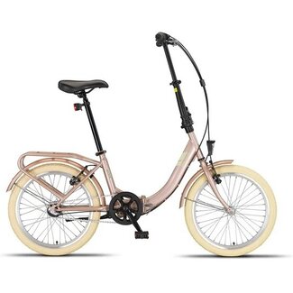 Pacto Vouwfiets Vouwfiets 20 Inch Pacto Nine 3V Lavendel Roze