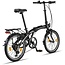Pacto Vouwfiets 20 Inch Three 6 Versnellingen Zwart