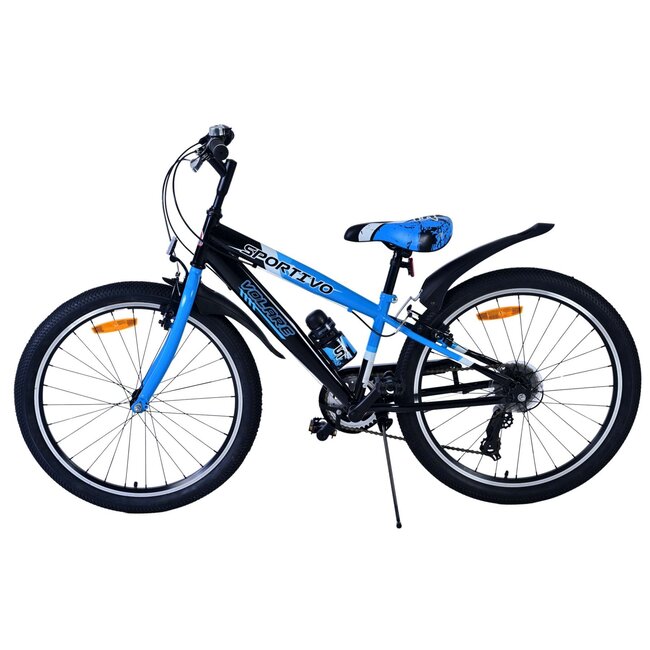 Jongensfiets 24 Inch Volare Sportivo 7V Blauw 24112