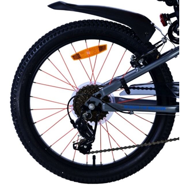 Volare Jongensfiets 20 Inch Rocky Blauw Zwart 7V 42013